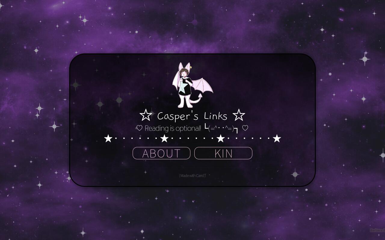 Carrd profile picture for @noise